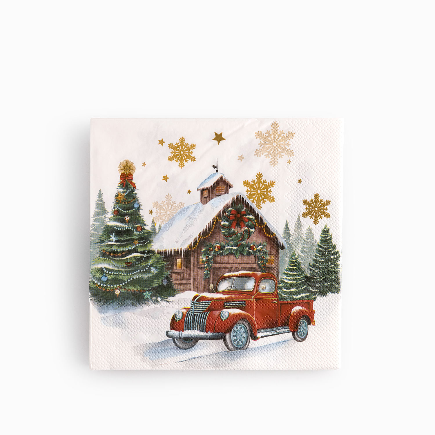 Servilletas Snow journey set x20