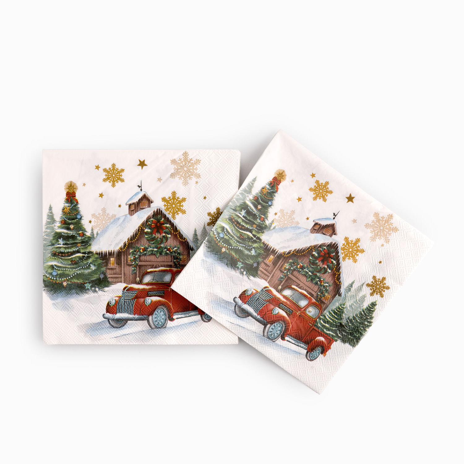 Servilletas Snow journey set x20 - Imagen 7