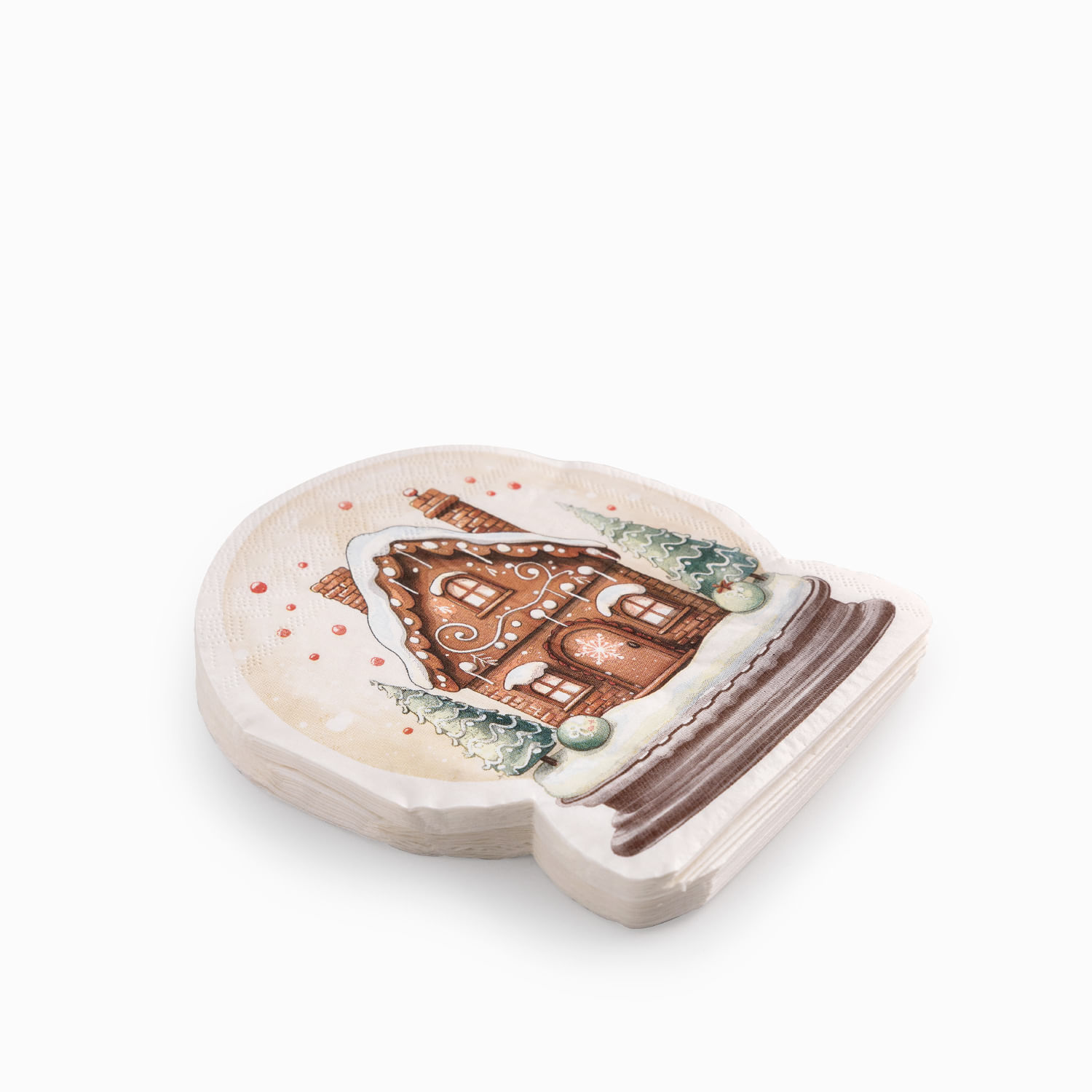 Servilletas gingerbread house set x20 - Imagen 3