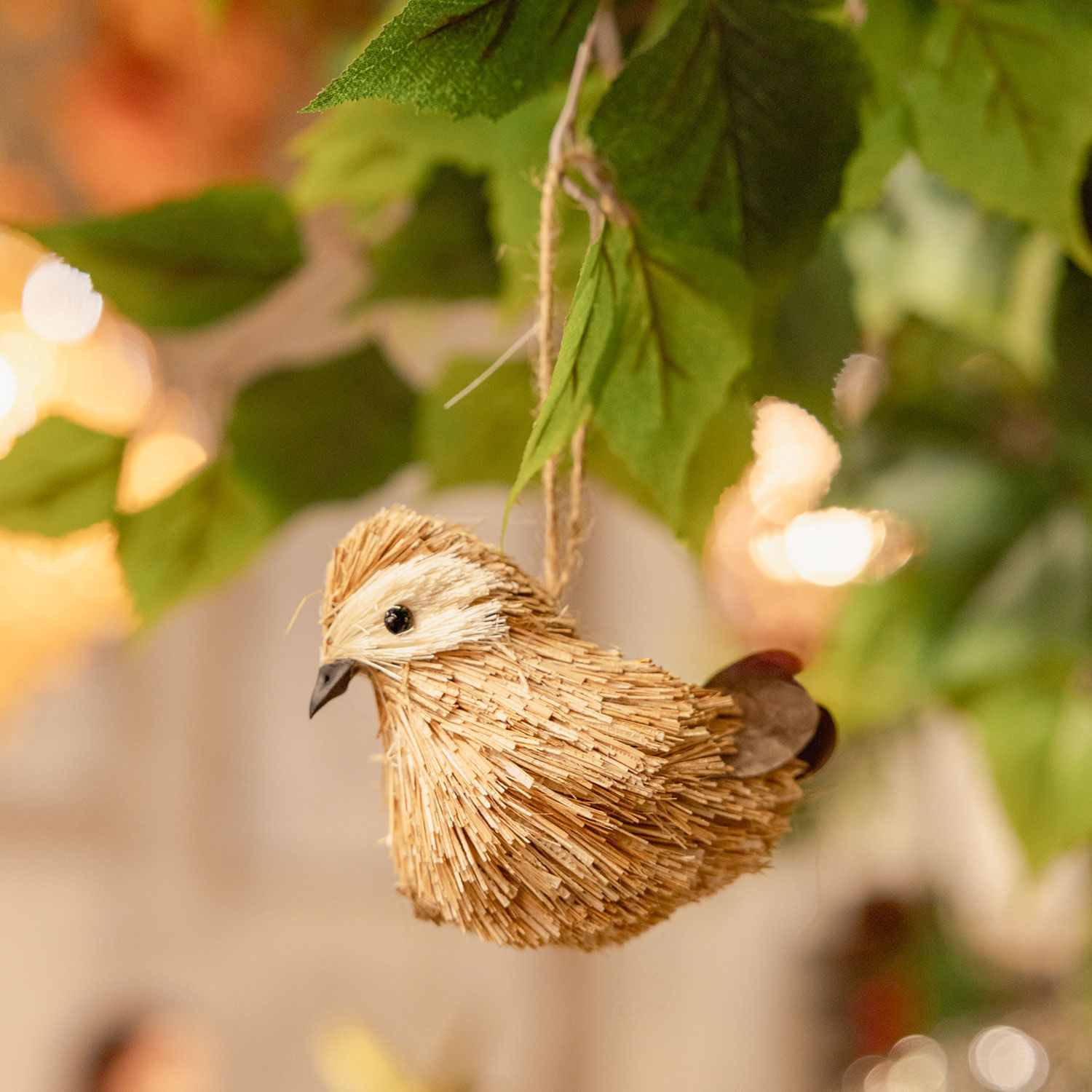 Pajaro yute colgante 7cm - Imagen 5