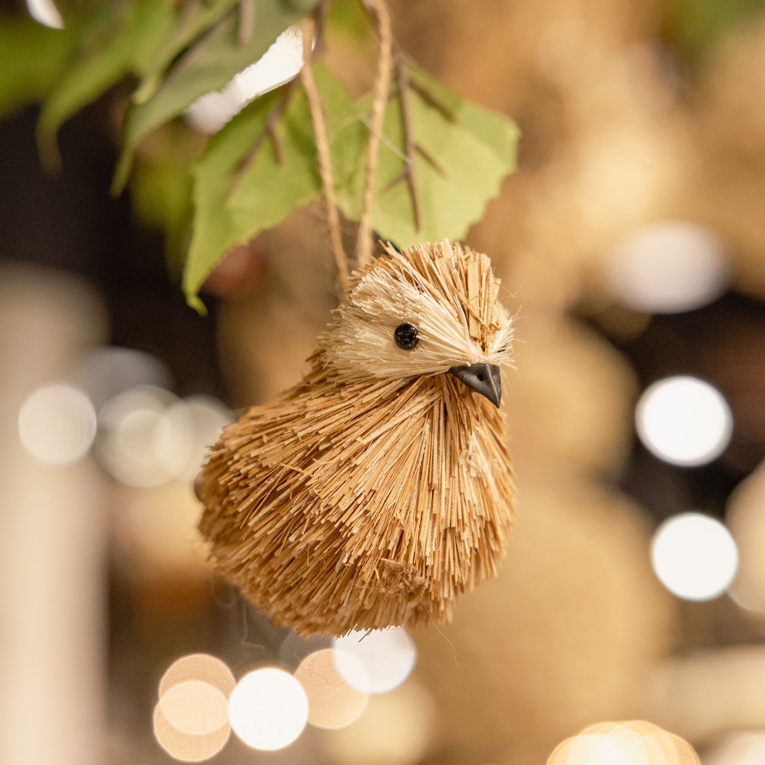 Pajaro yute colgante 7cm - Imagen 2