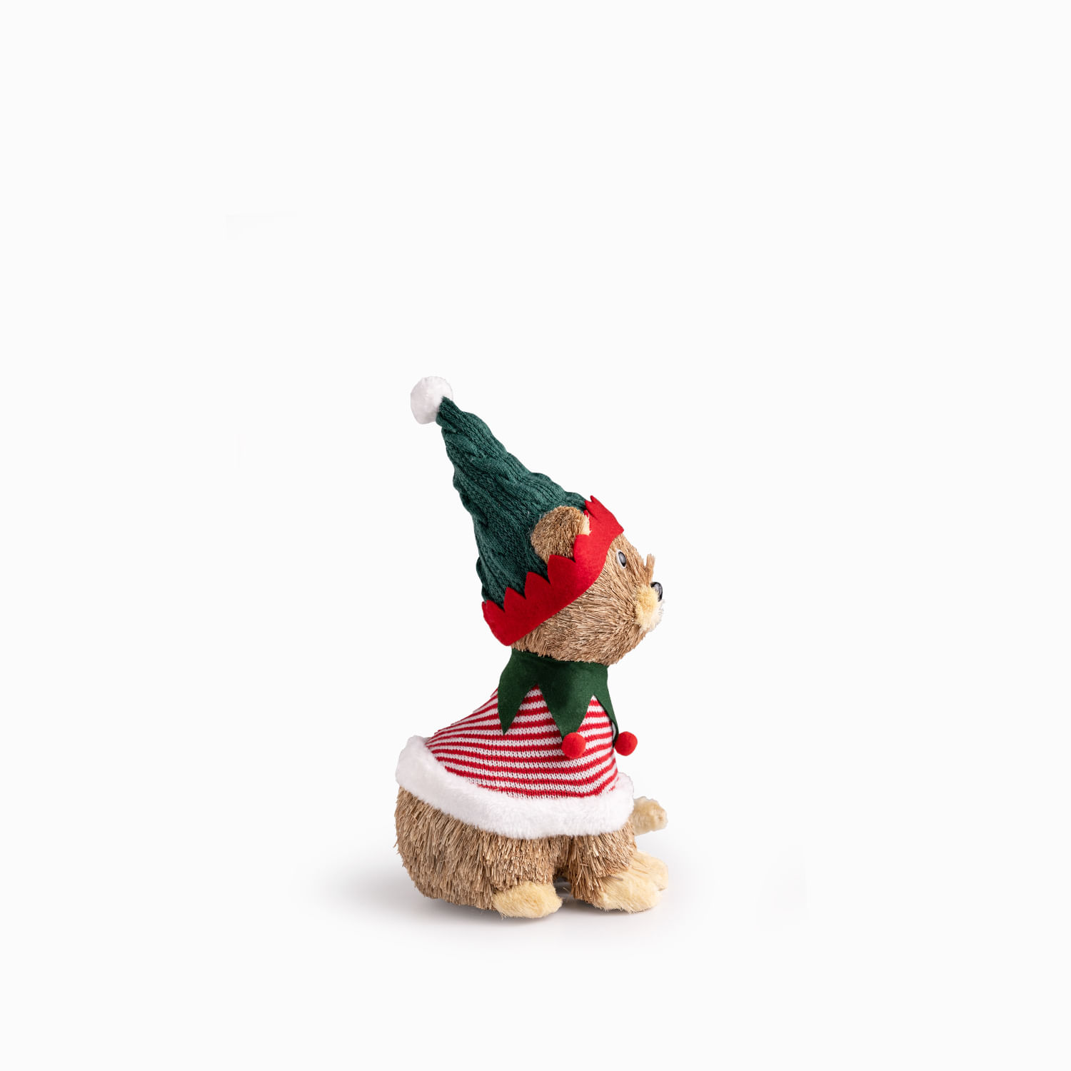 Gato navidad en yute 38cm - Imagen 4