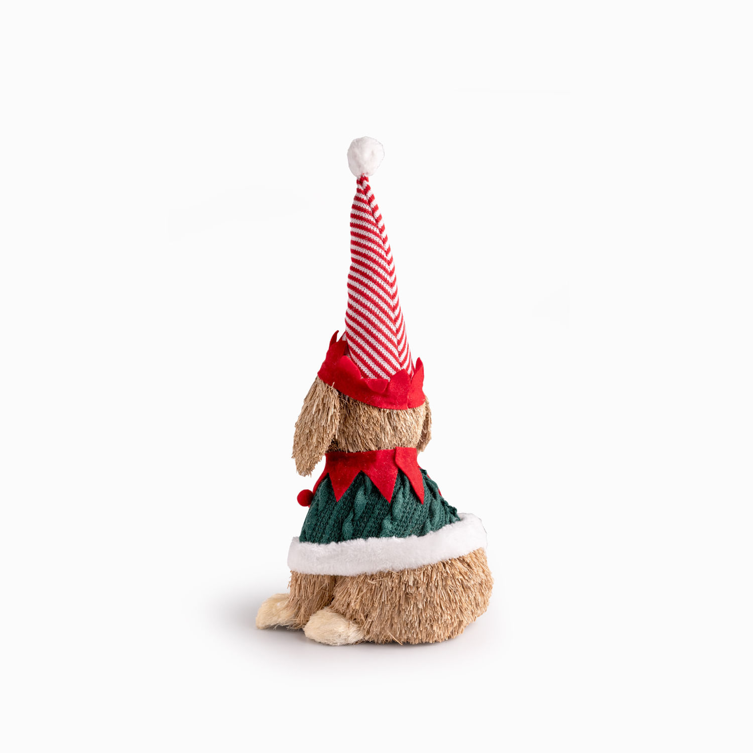Perro navidad en yute 49cm - Imagen 5