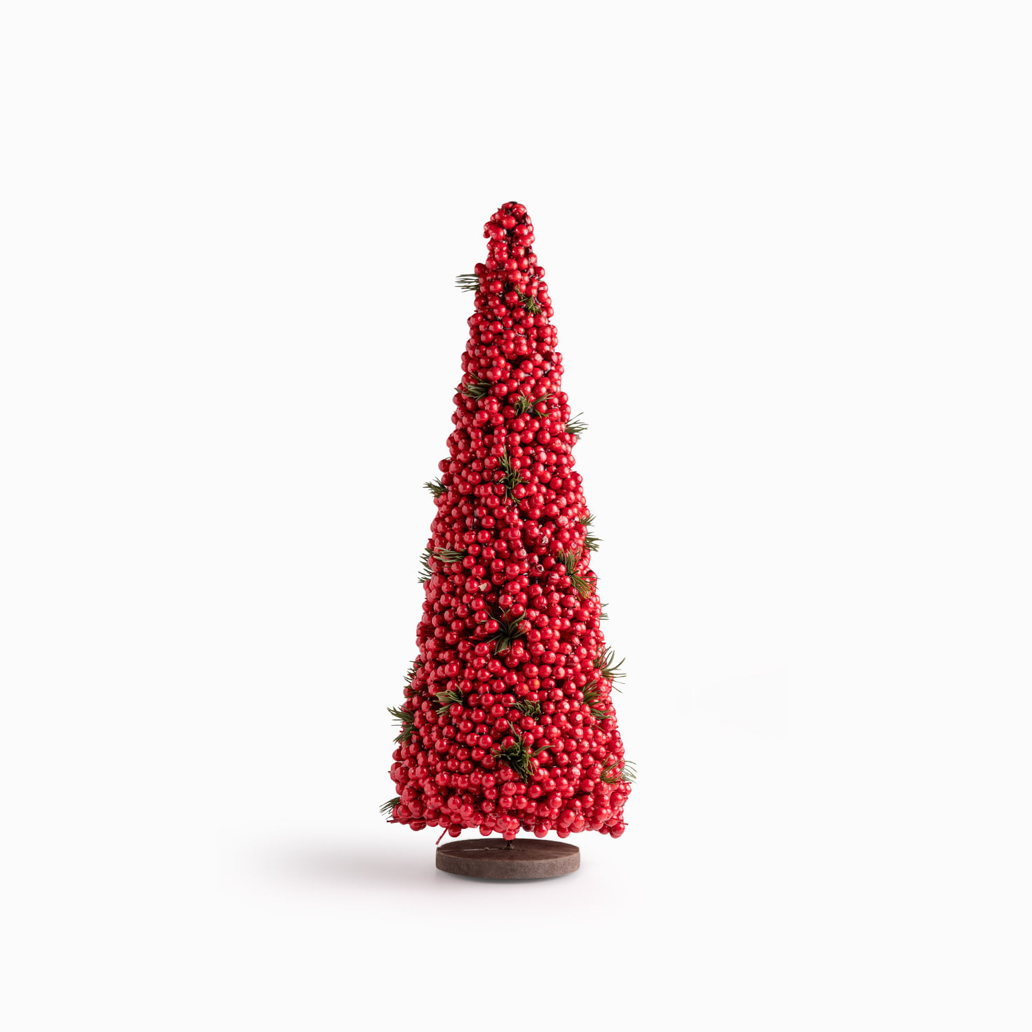 Árbol bayas rojo 59cm