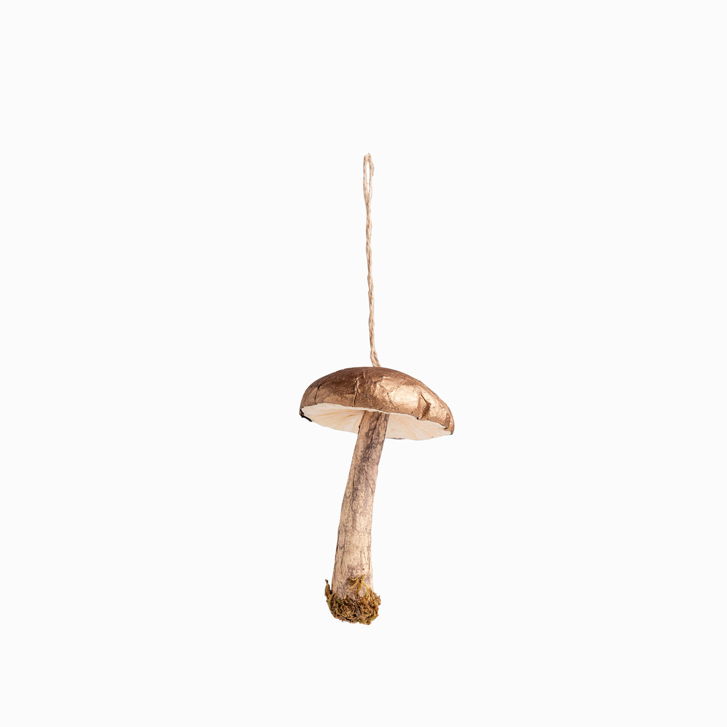 Hongo café colgante 13cm