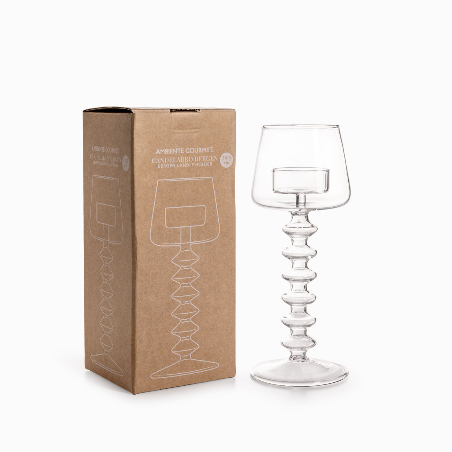 Candelabro Bergen 20.5cm - Imagen 3