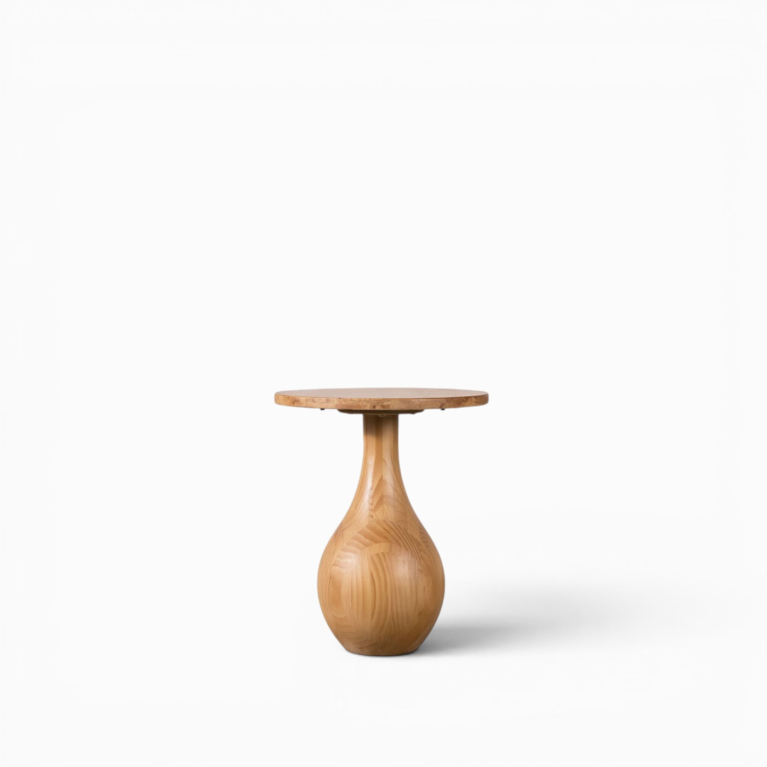 Mesa auxiliar Nero moka 58x48x48 cm