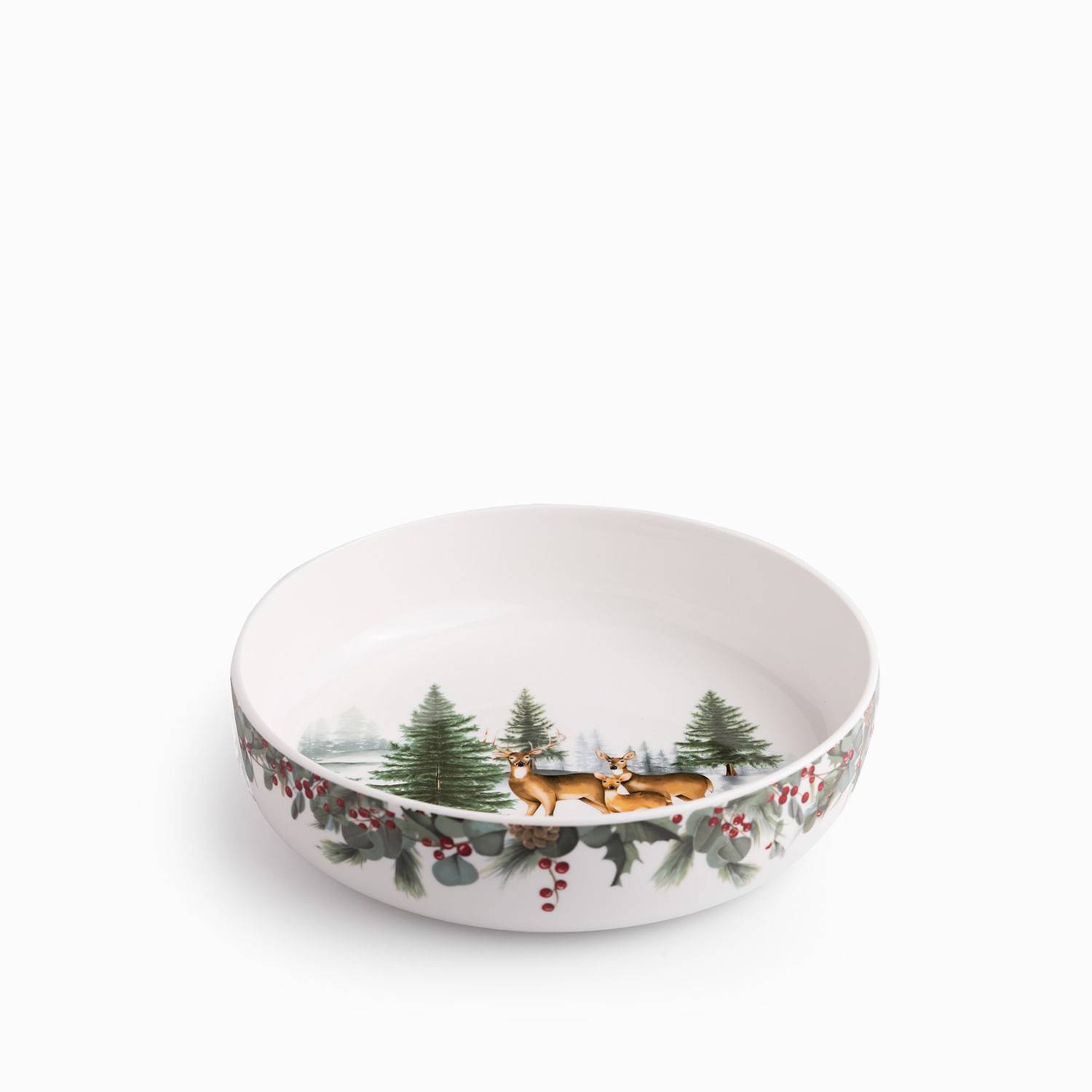 Tazón navidad silvestre forest 24cm - Imagen 3