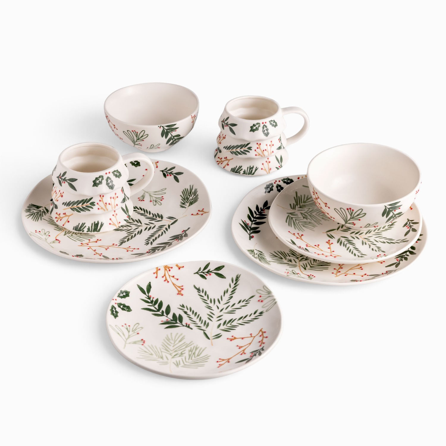 Plato principal Berries 25cm set x2 - Imagen 6