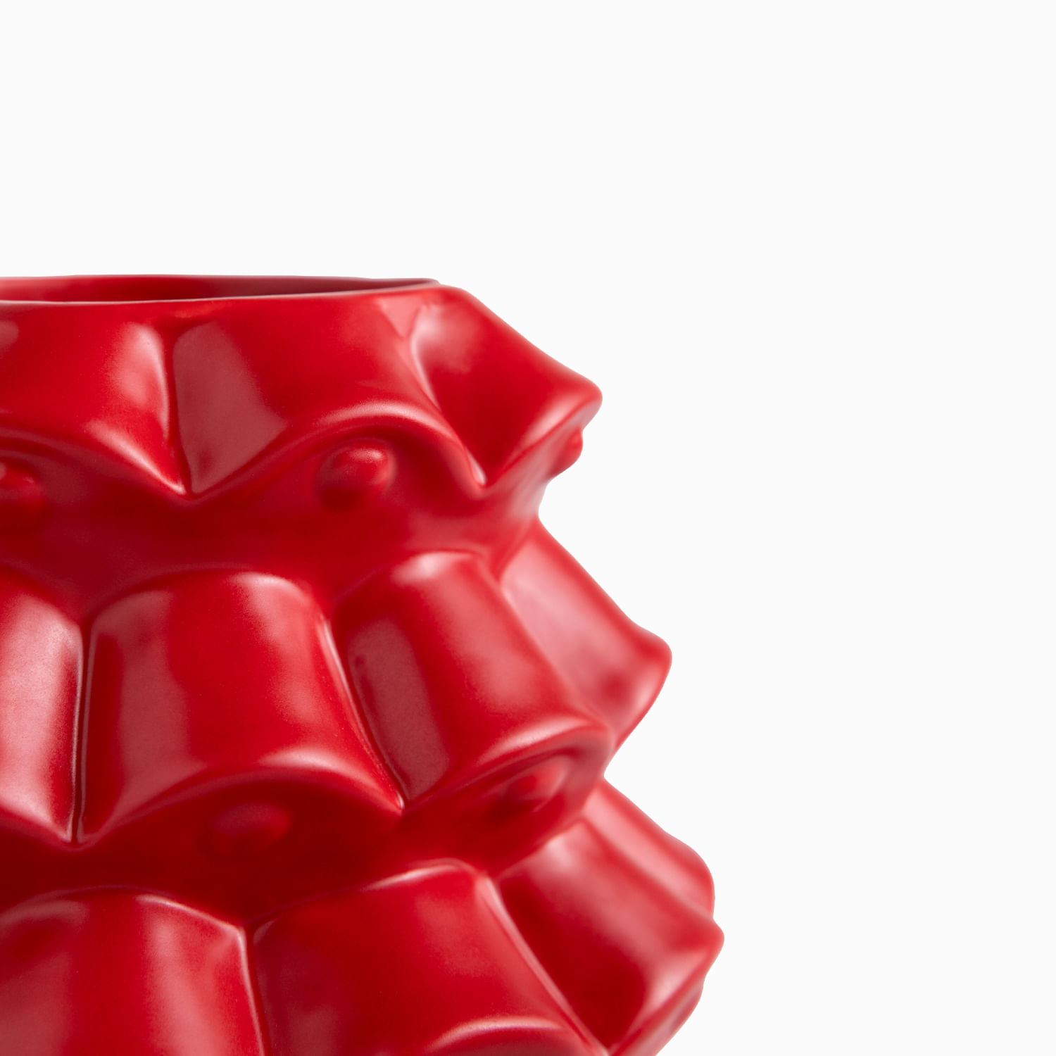 Árbol navidad rojo con tapa 24cm - Imagen 7