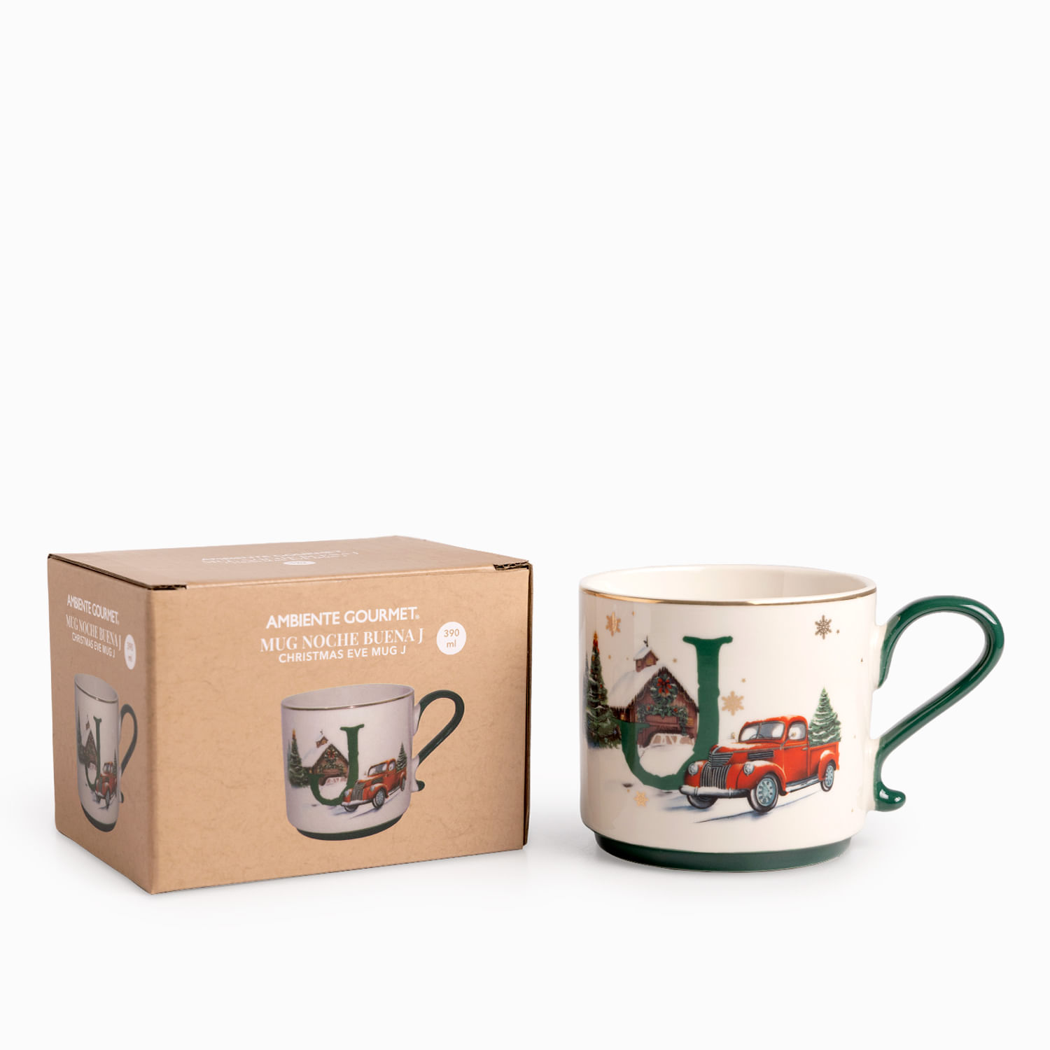 Mug Noche Buena J - Imagen 3