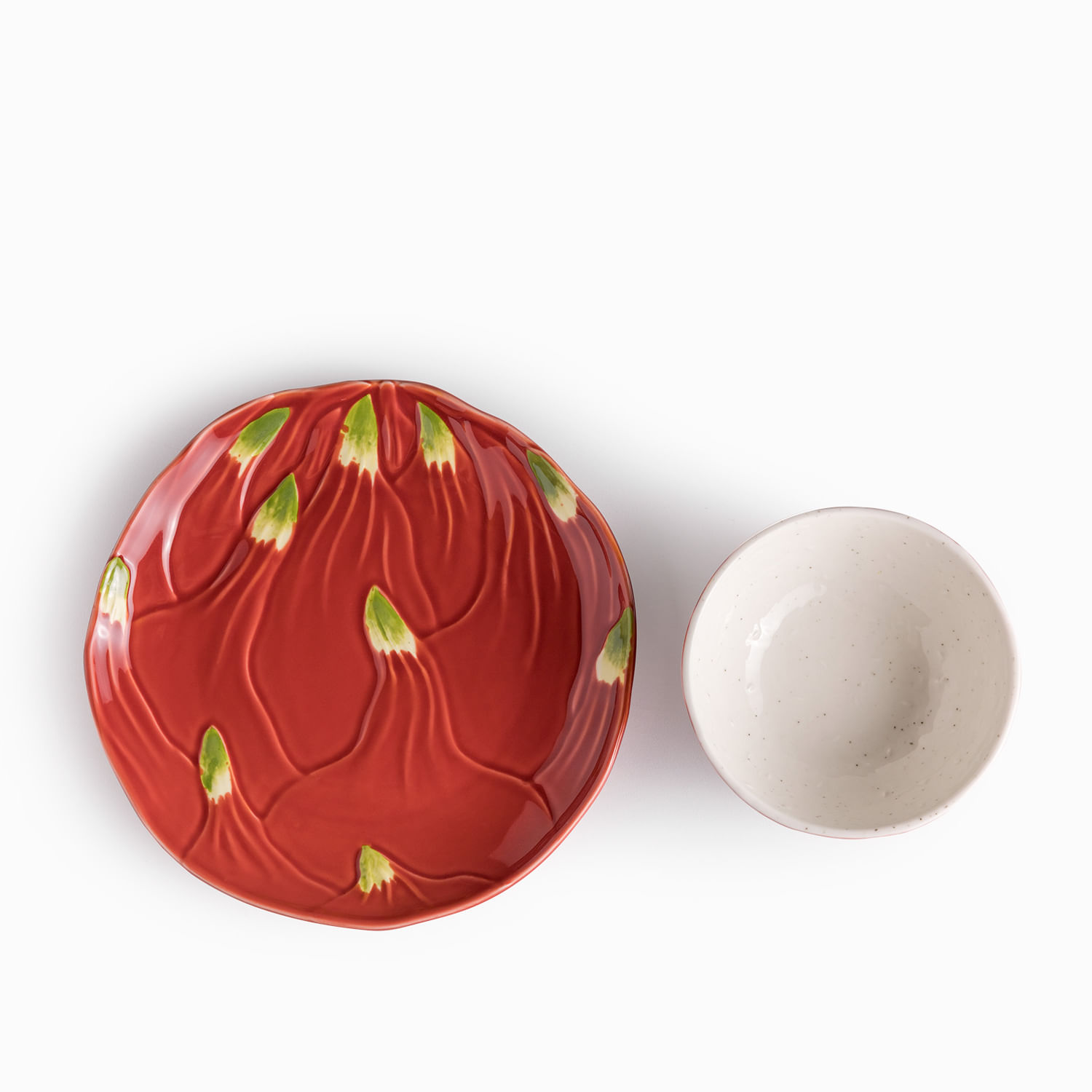 Plato mediano y tazón Pitahaya set x2 - Imagen 6