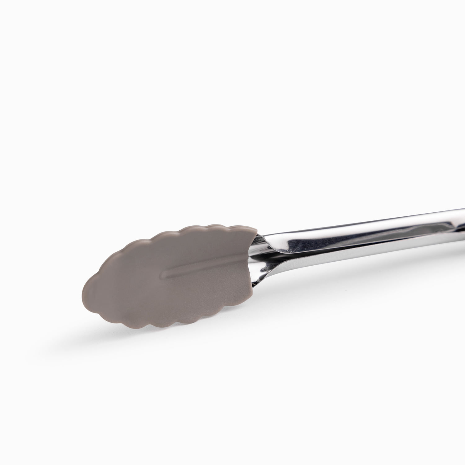 Mini pinza acero y silicona gris 18cm - Imagen 5
