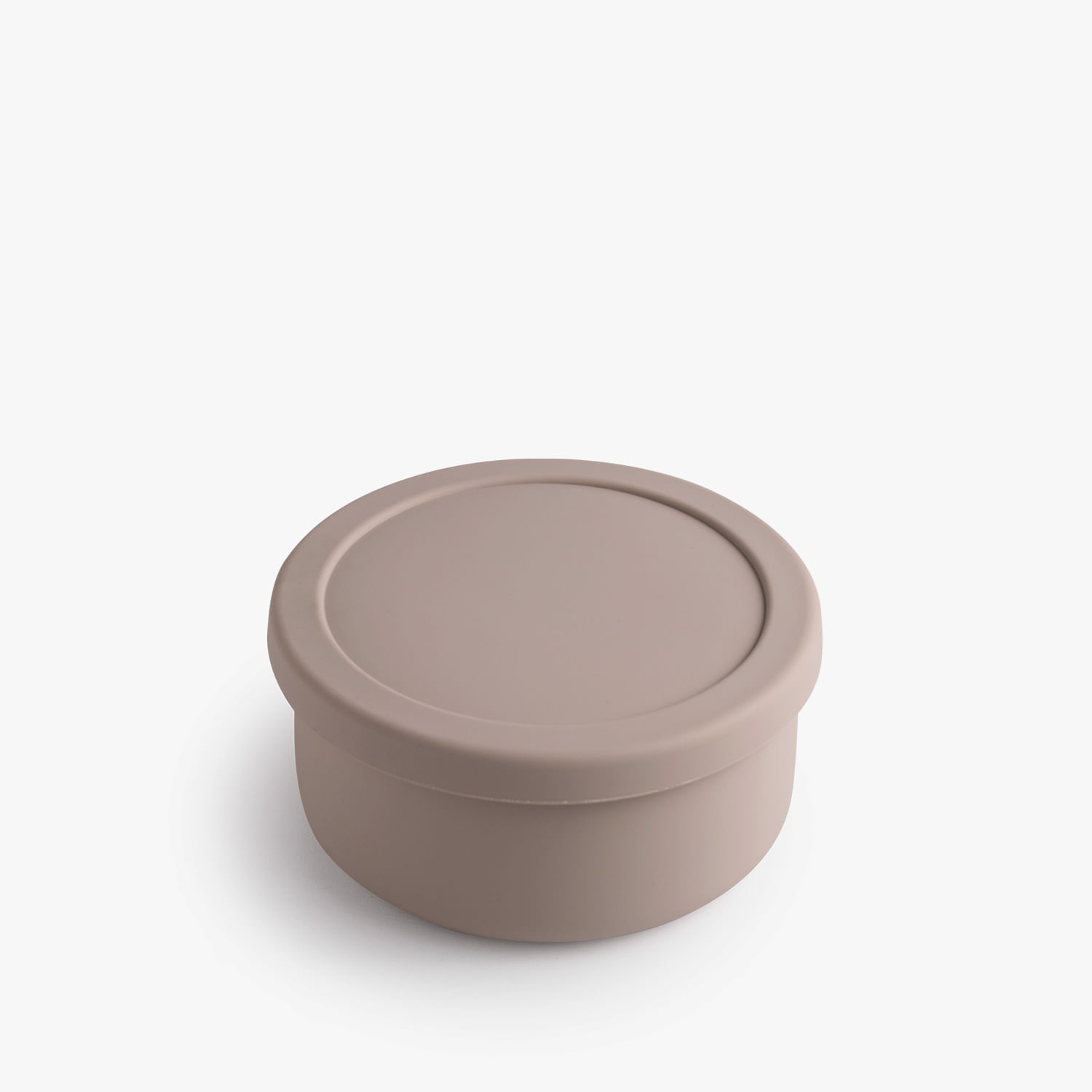Recipiente silicona taupe redondo 700ml - Imagen 6
