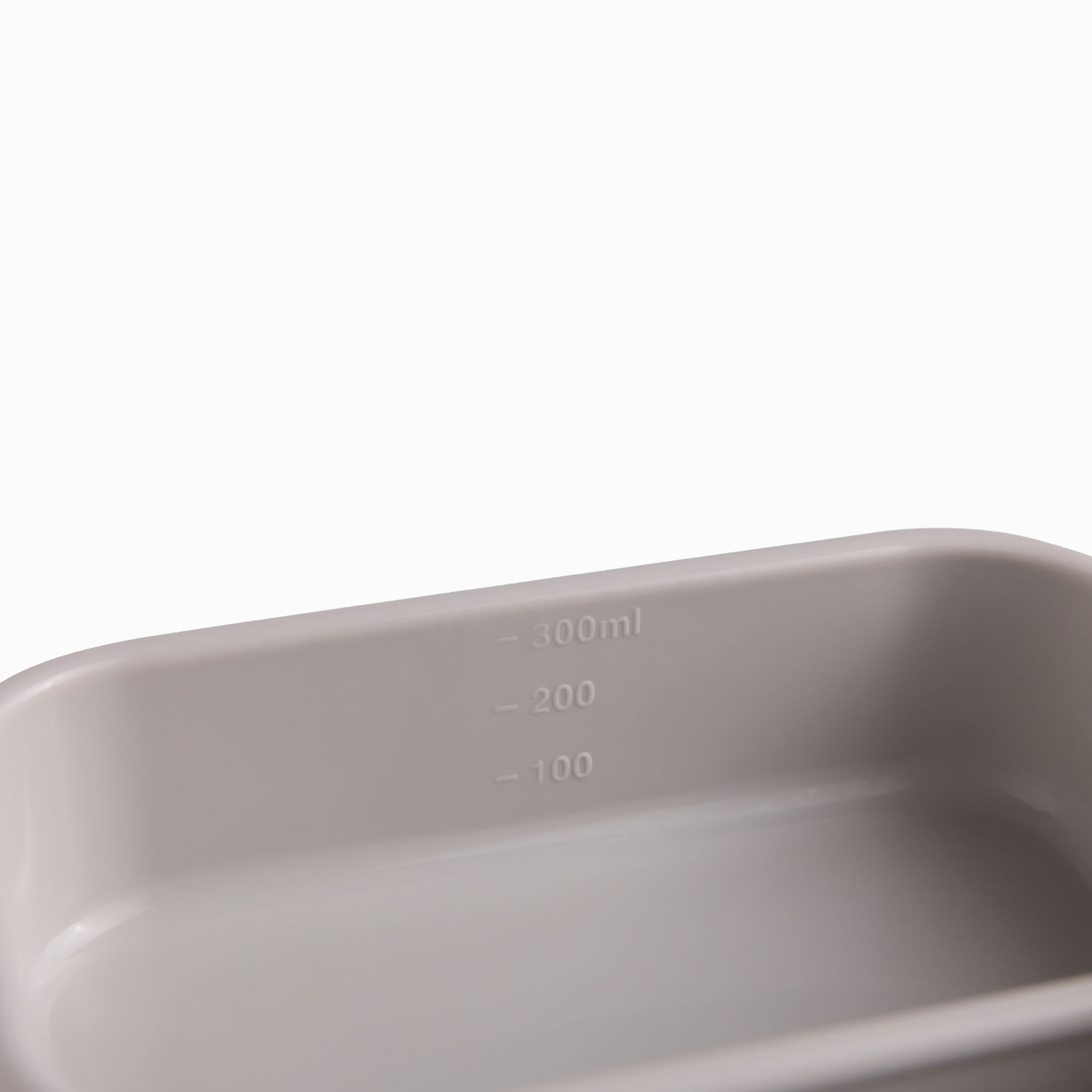 Recipiente silicona gris rectangular 300ml - Imagen 8