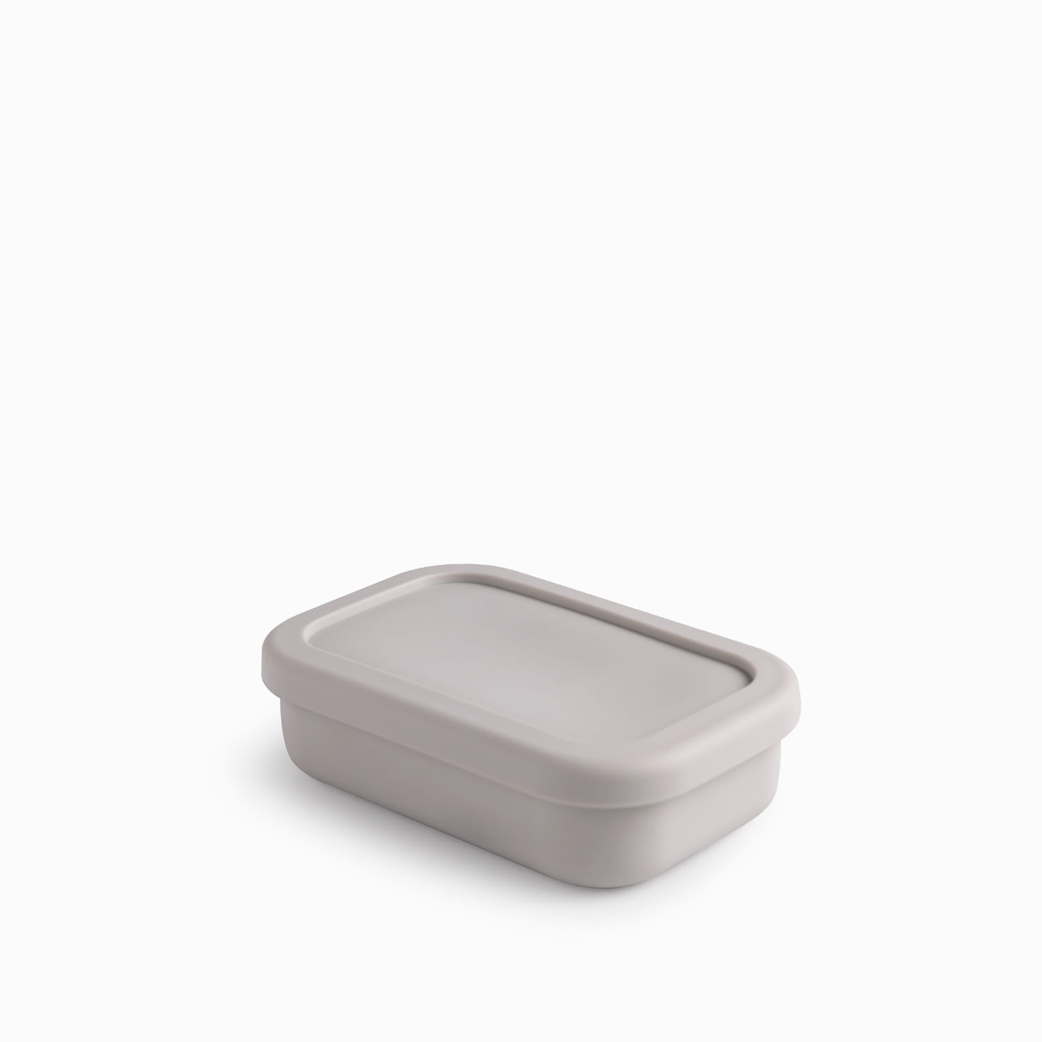 Recipiente silicona gris rectangular 300ml - Imagen 6