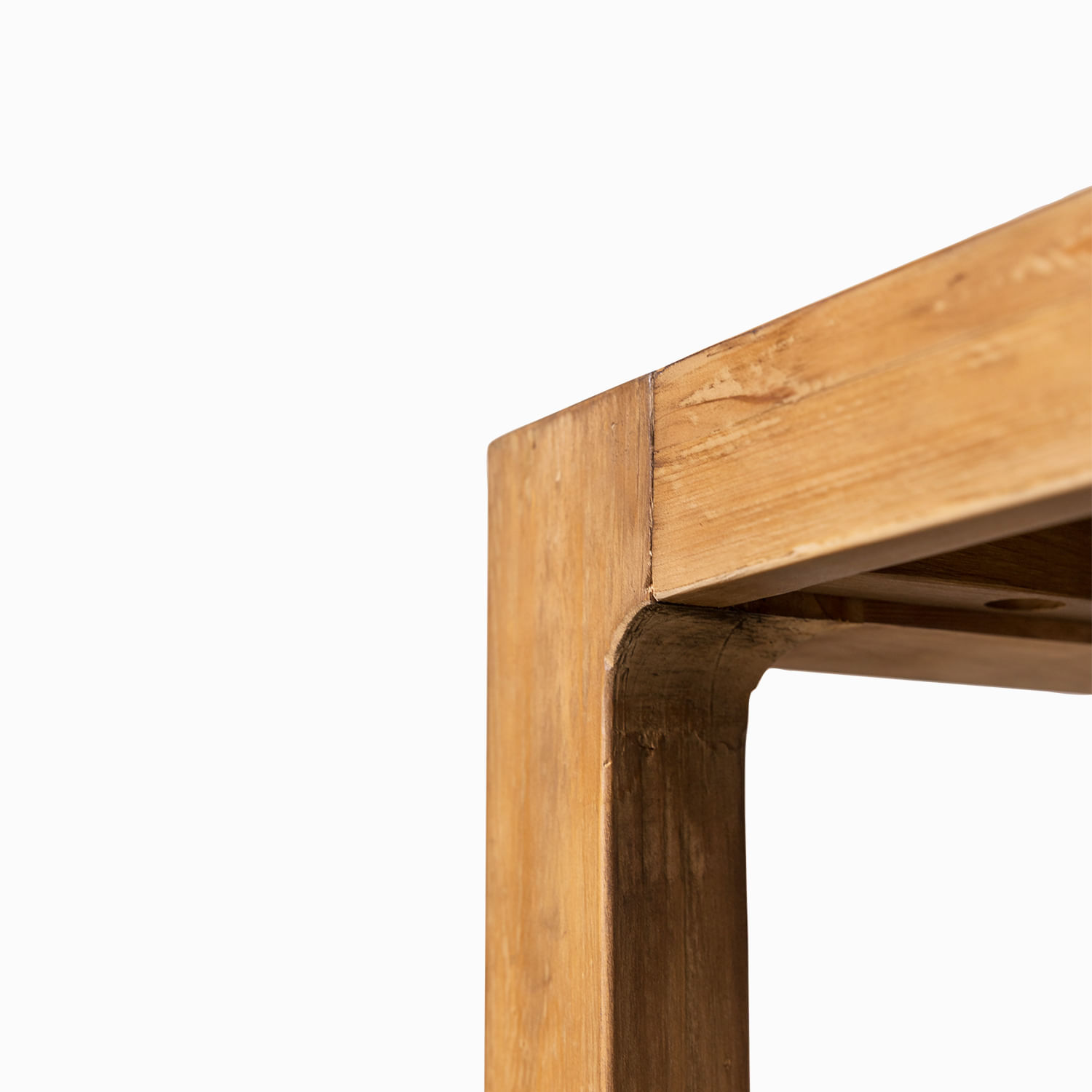 Mesa de comedor Araxi avellana 76x213x105 cm - Imagen 4